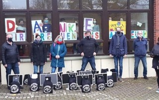 Grundschüler erhalten 60 PCs - ©Privat