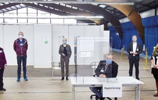 Impfzentreum erste Woche - ©Harald Seipold