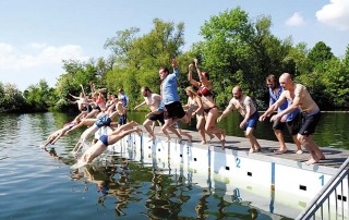 Anbaden_Fuemmelsee©WSV